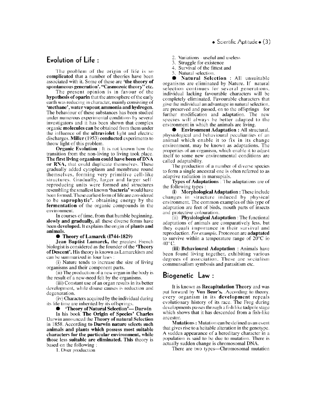 Scientific Aptitude For Hotel Management Entrance Exam - Page 4