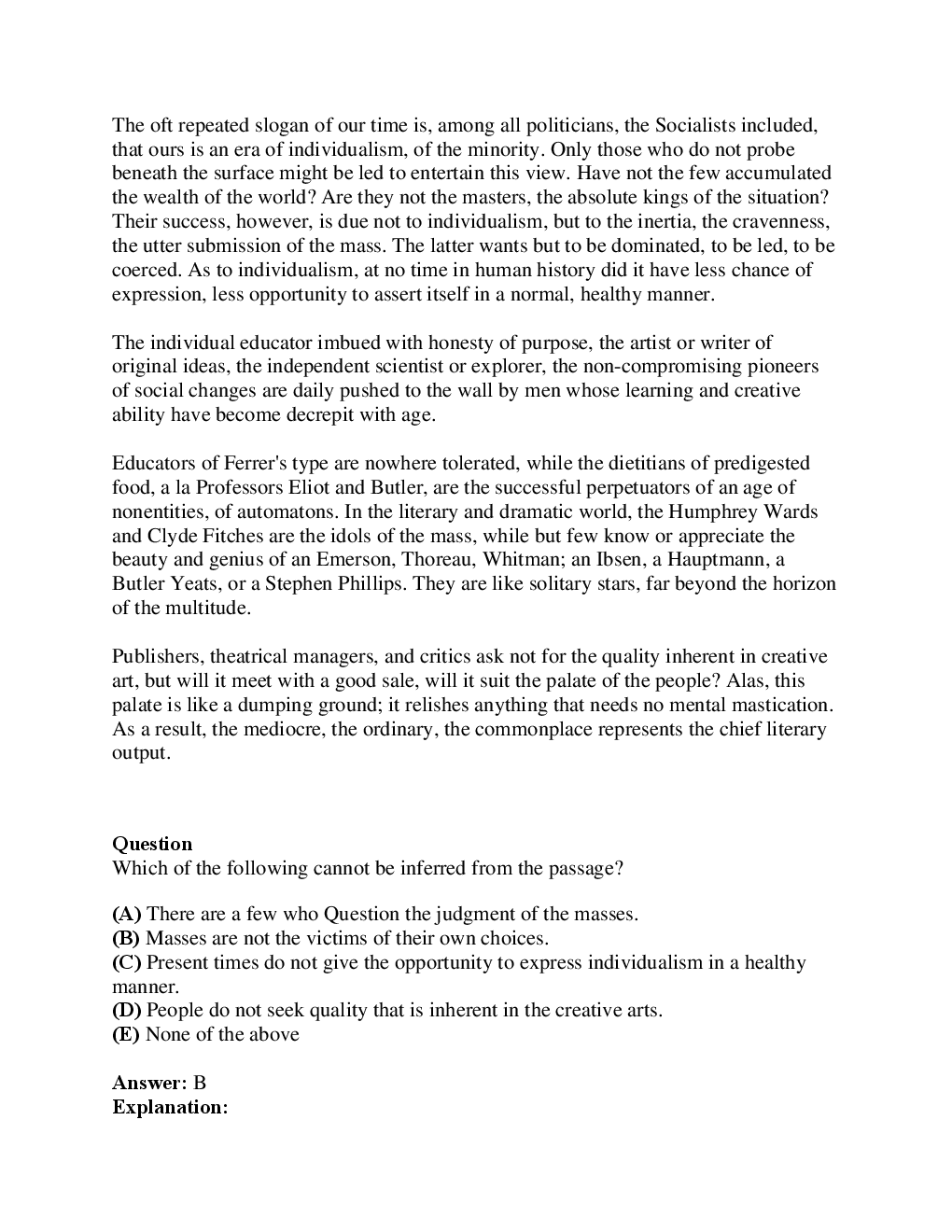 IBPS PO Mains 5 Mock Test Series - Page 3