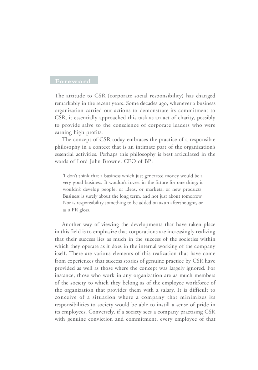 Citizens at Work : Volume 2 : CSR Practices in Indian Corporations - Page 5