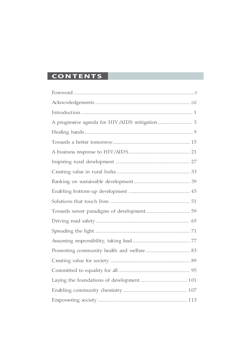 Citizens at Work : Volume 3 : CSR Practices in Indian Corporations - Page 4