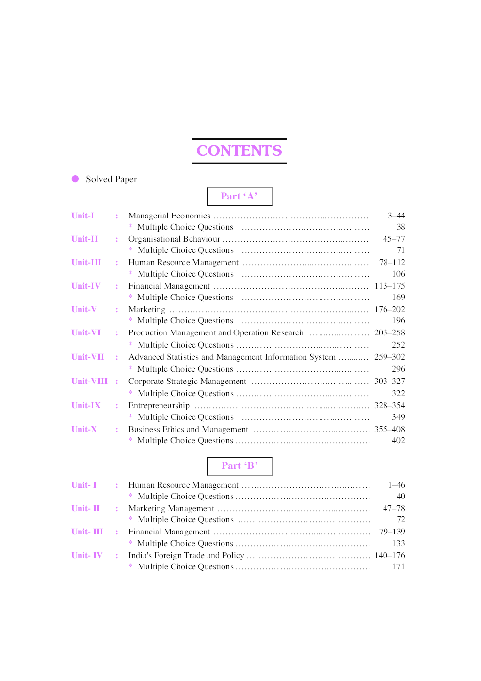 UGC NET/JRF/SET Management (Paper III) With Multiple Choice Questions - Page 4