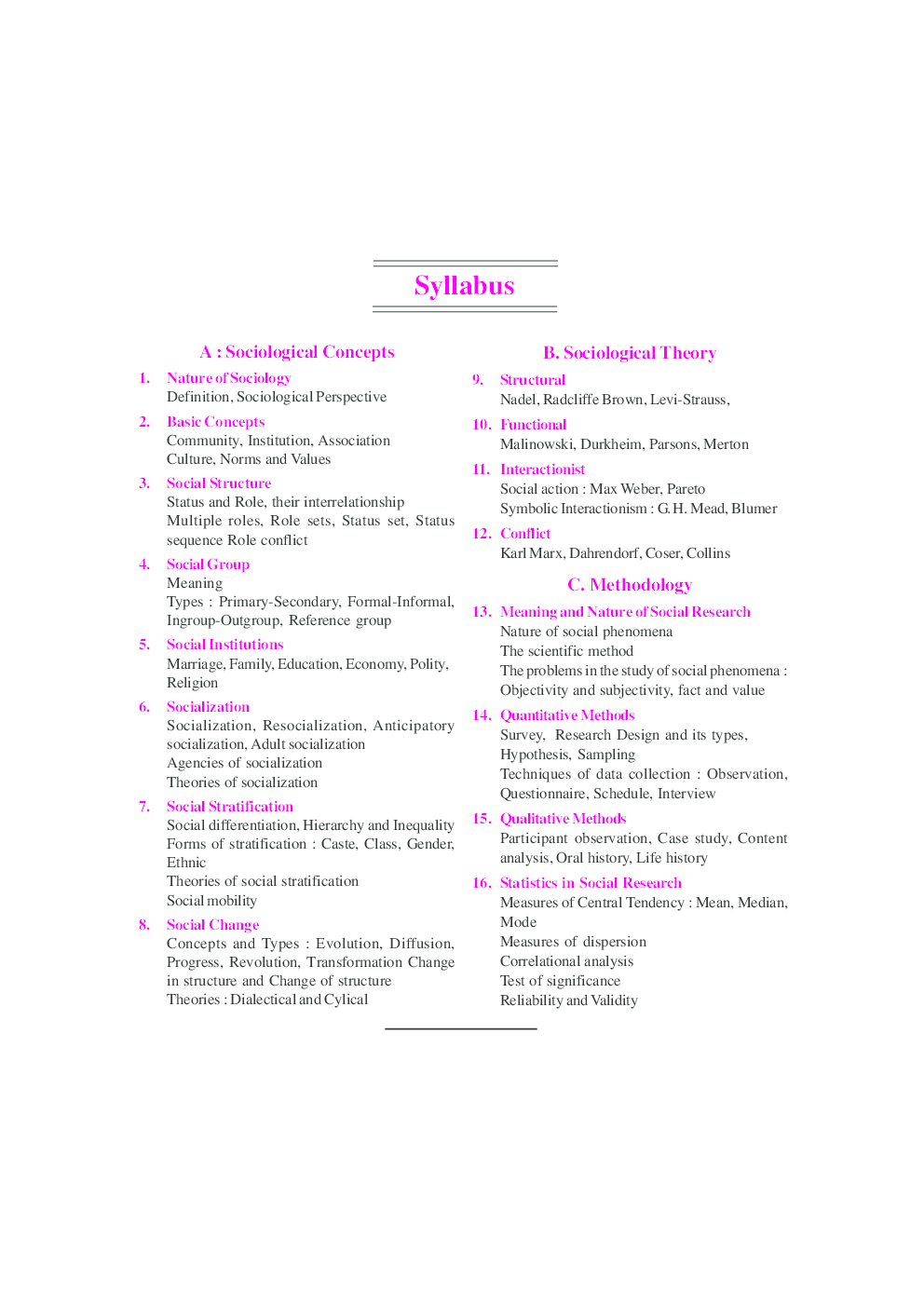 UGC NET/JRF/SET Sociology (Paper II) - Page 5