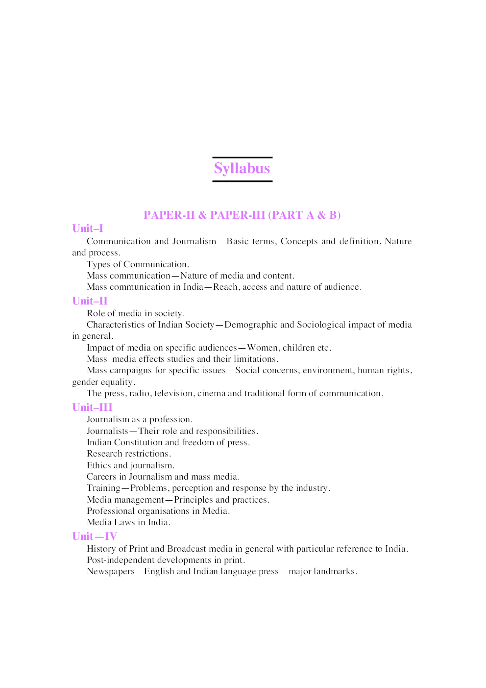 UGC NET/JRF/SET Mass Communication And Journalism (Paper II And III) - Page 5