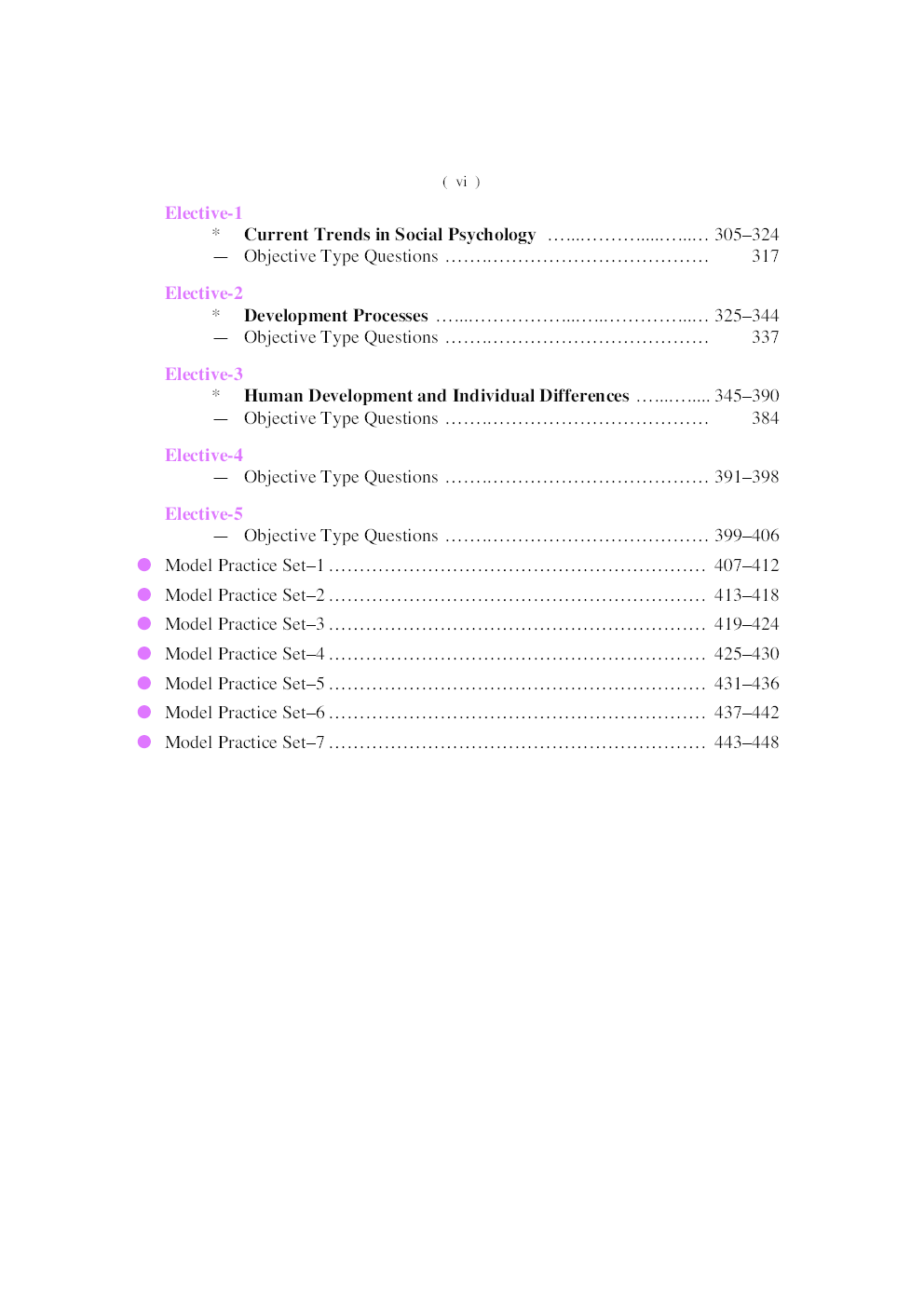 UGC NET/JRF/SET Psychology (Paper-III) - Page 5