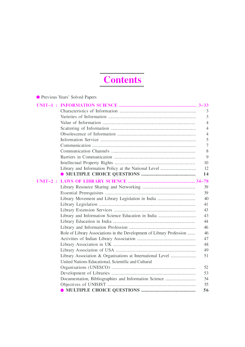 UGC NET/JRF/SET Library And Information Science (Paper-II And III) - Page 4