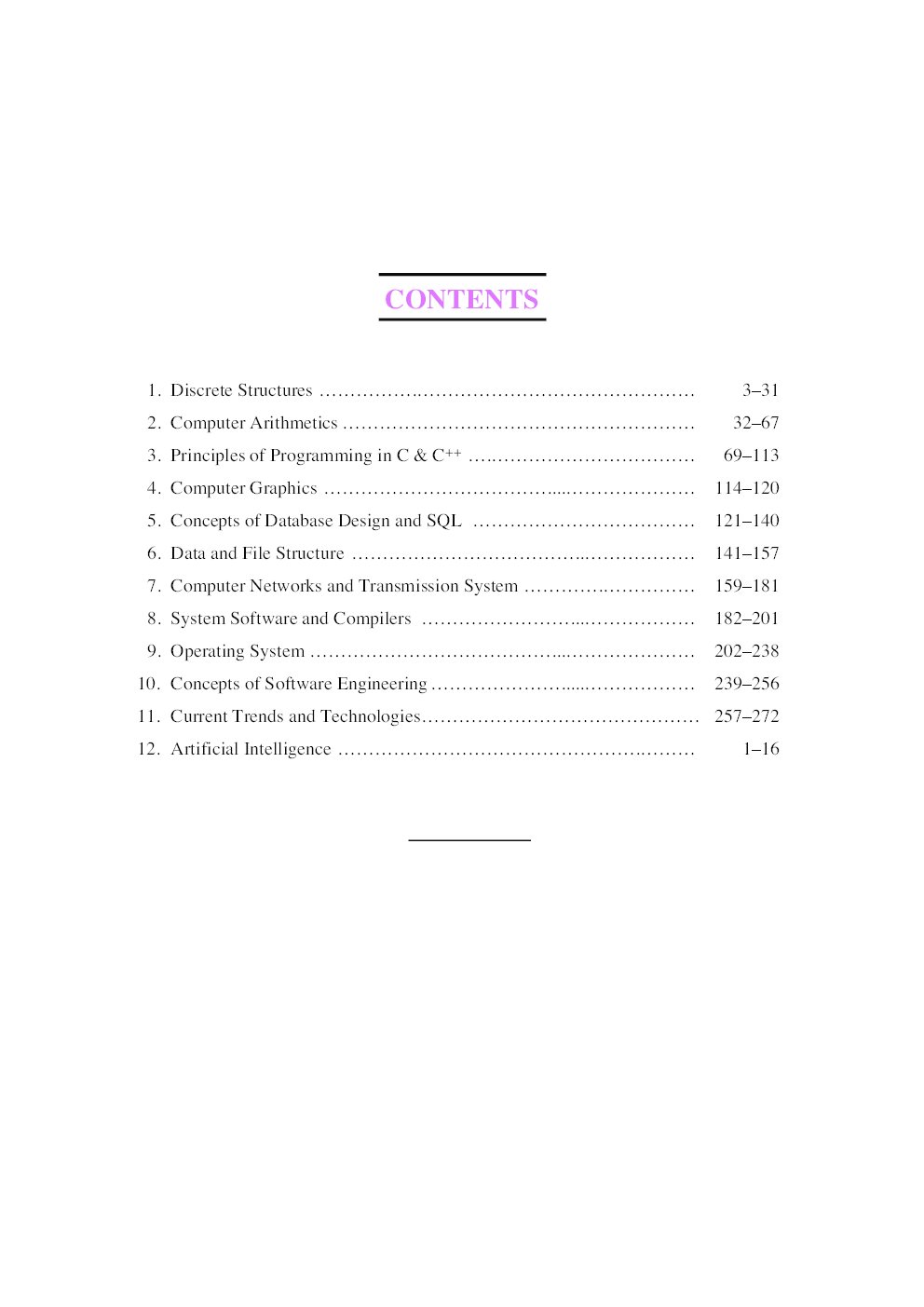 UGC NET/JRF/SET Objective Computer Science And Applications (Paper-II And III) - Page 4