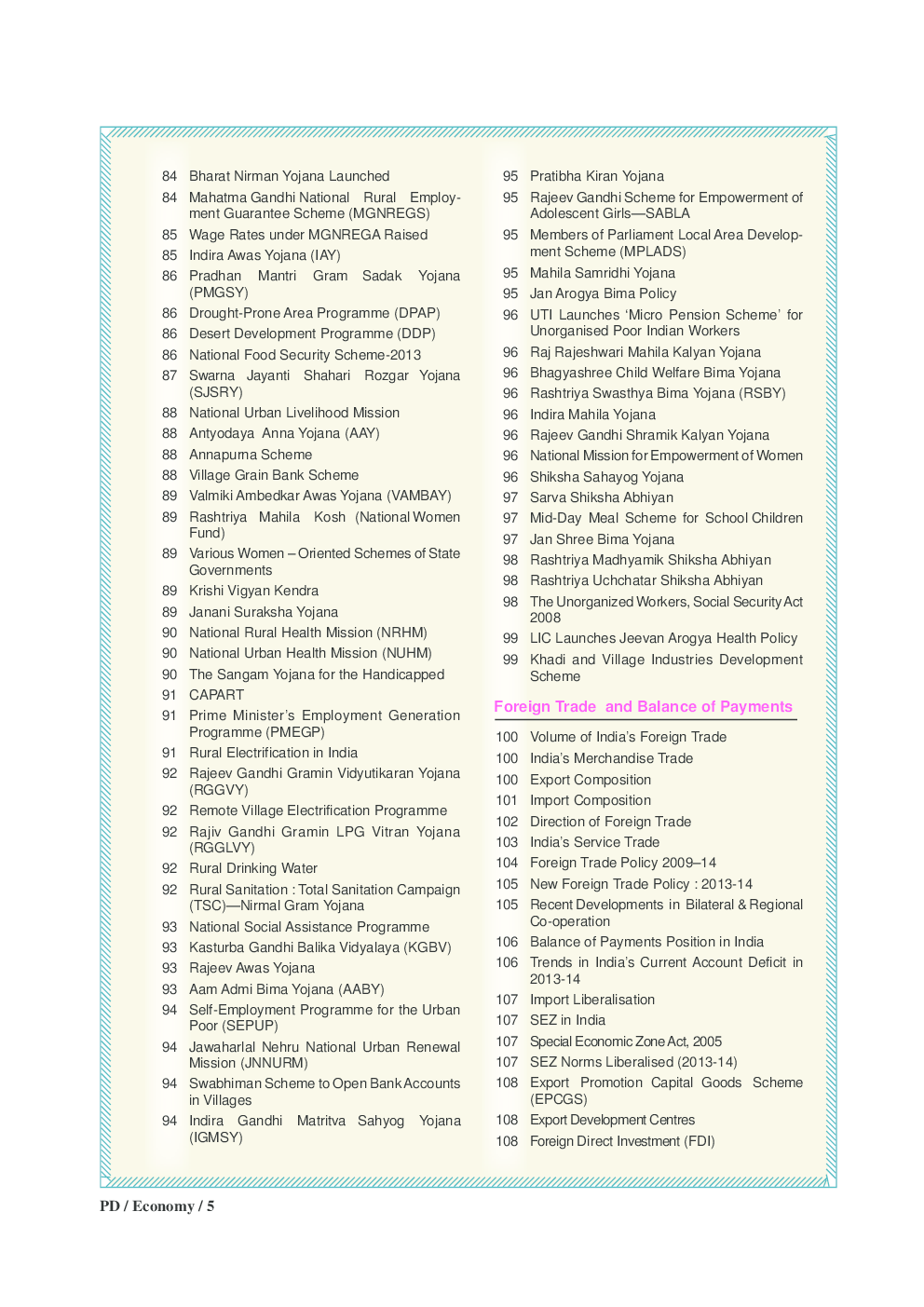 Pratiyogita Darpan Concise Extra Issue Economy At A Glance - Page 4