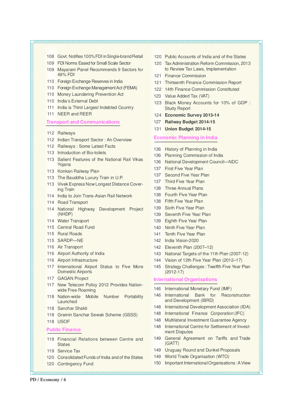 Pratiyogita Darpan Concise Extra Issue Economy At A Glance - Page 5
