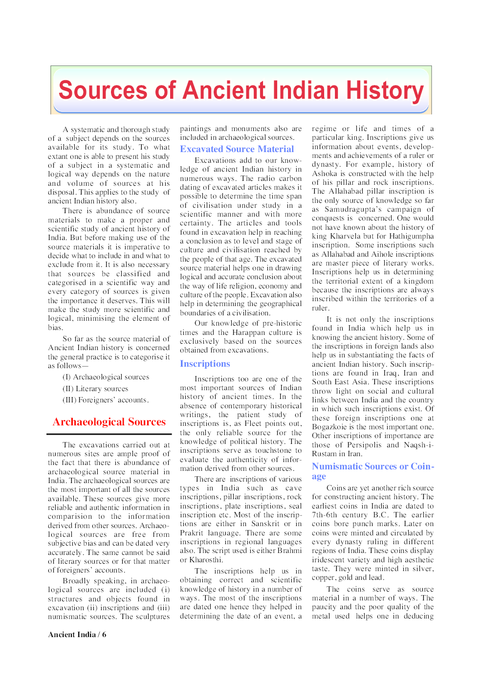 Pratiyogita Darpan Extra Issue Series-15 Indian History-Ancient India - Page 3