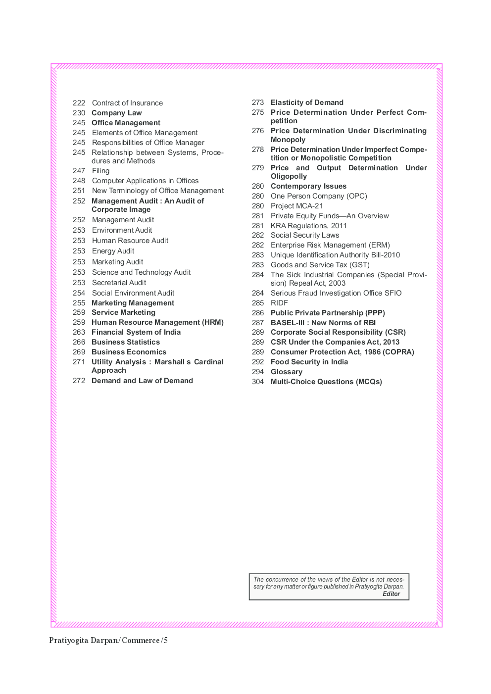 Pratiyogita Darpan Extra Issue Series-24 Commerce - Page 4