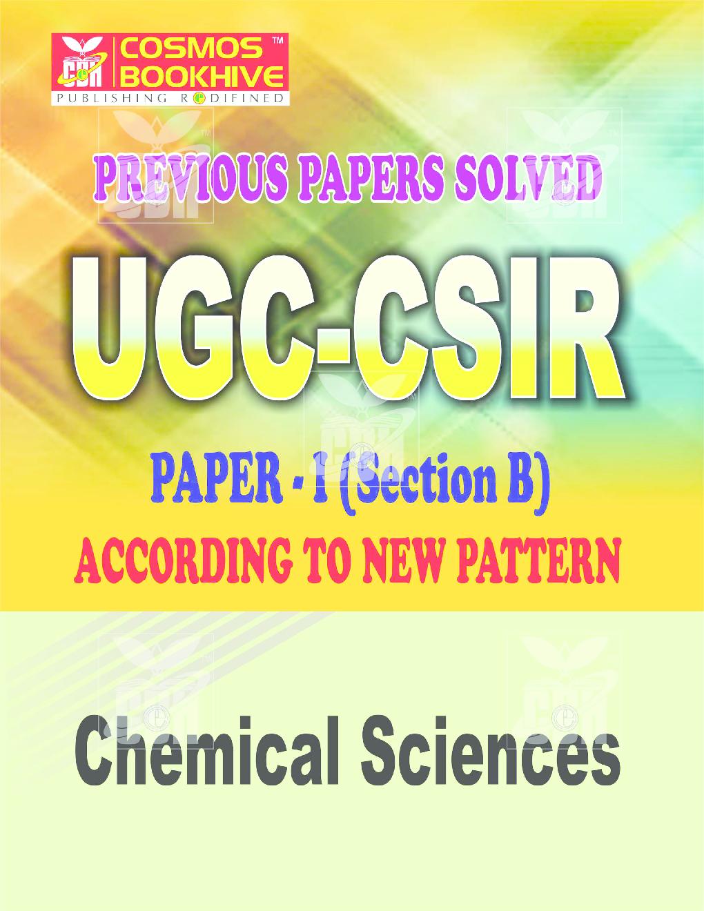 UGC-CSIR Previous Year Solved Paper-I (Section B) Chemical Sciences - Page 1