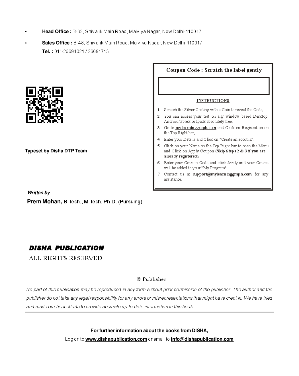 GATE 2017 Civil Engineering Masterpiece with 10 Practice Sets (6 in Book + 4 Online) 4th edition - Page 3