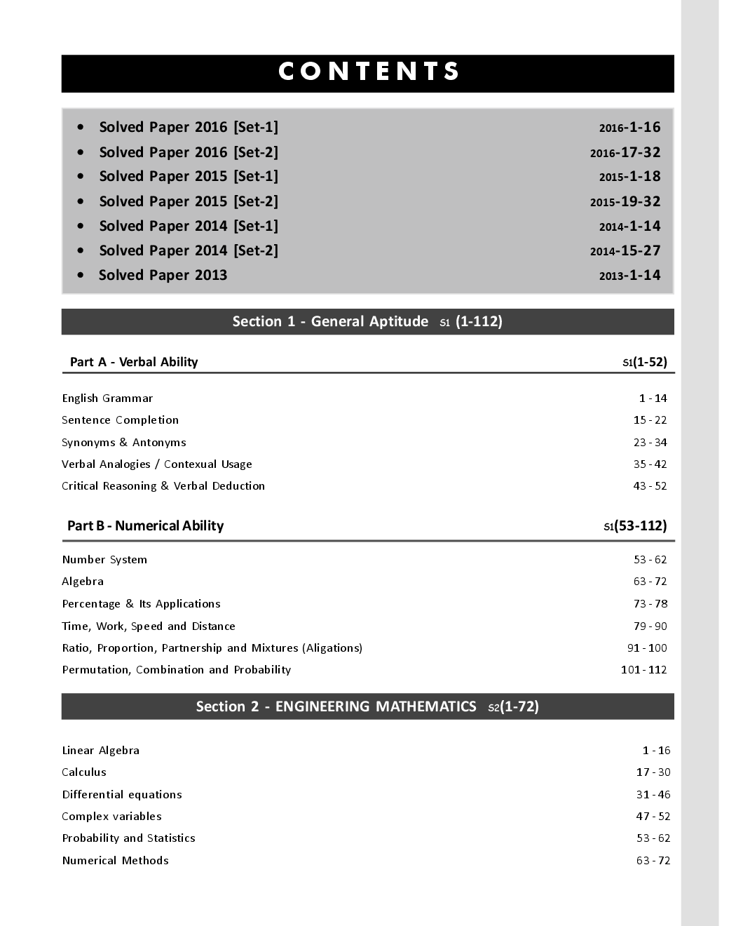 GATE 2017 Civil Engineering Masterpiece with 10 Practice Sets (6 in Book + 4 Online) 4th edition - Page 4