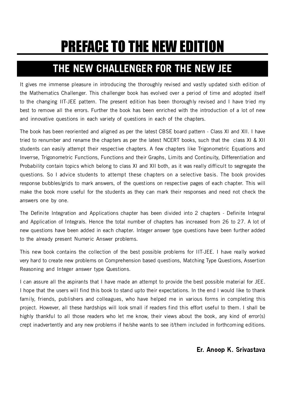 Challenger Mathematics for JEE Main & Advanced with past 5 years Solved Papers ebook (12th edition) - Page 4