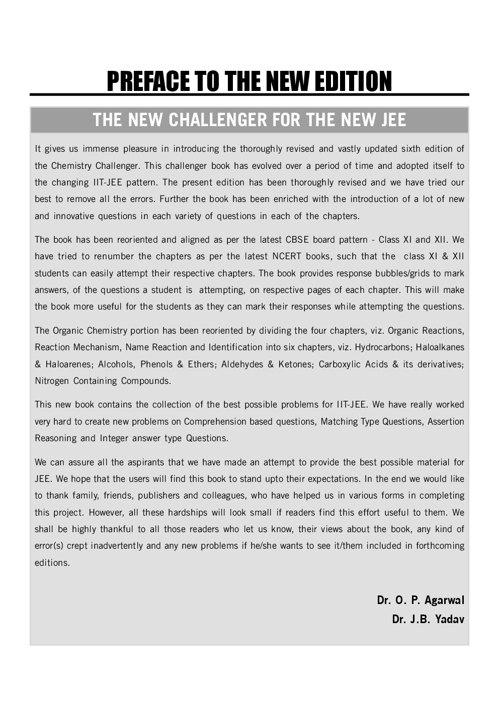 Challenger Chemistry for JEE Main & Advanced with past 5 years Solved Papers ebook (12th edition) - Page 4