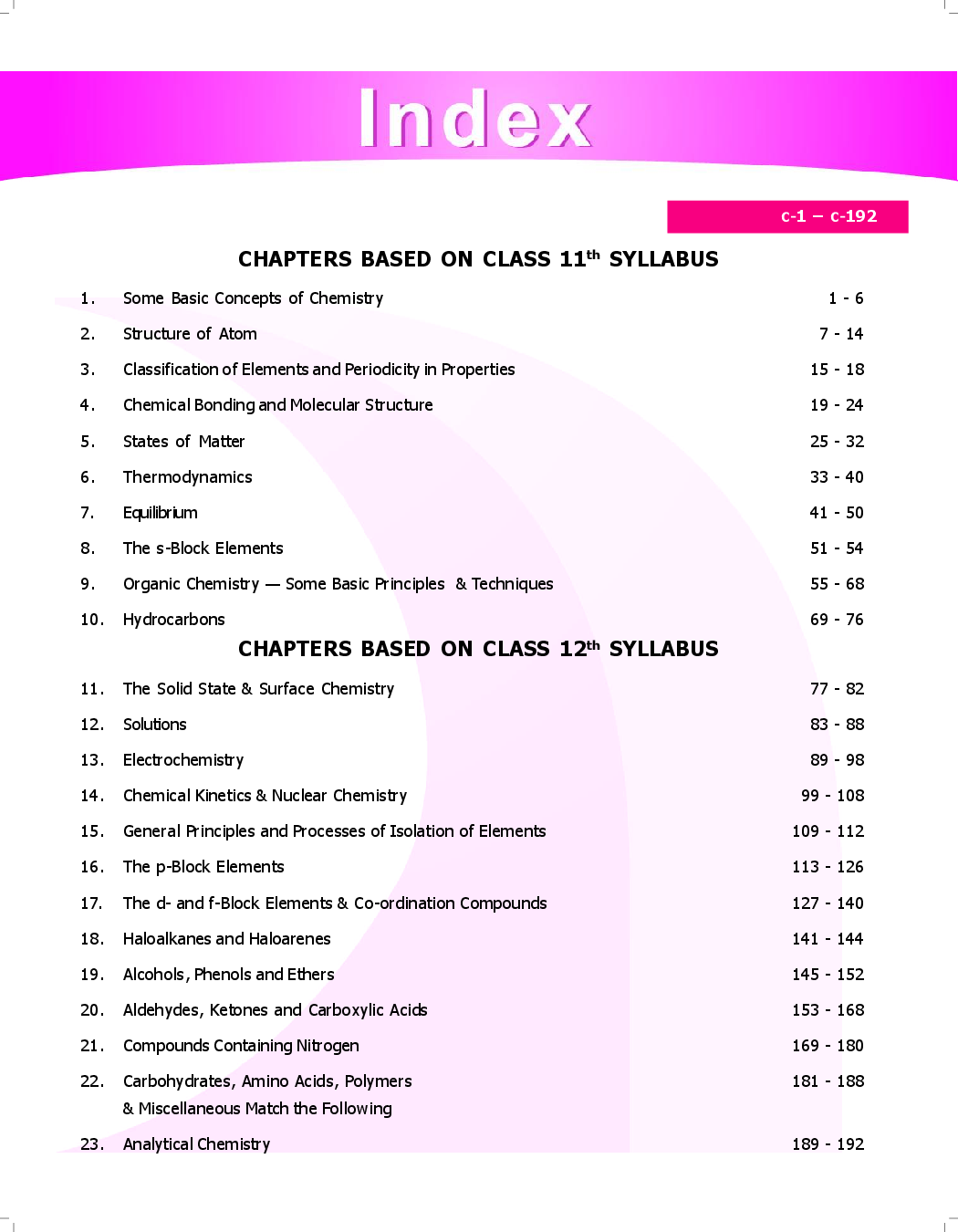 39 Years IIT-JEE Advanced + 15 yrs JEE Main Topic-wise Solved Paper Chemistry 12th Edition - Page 3