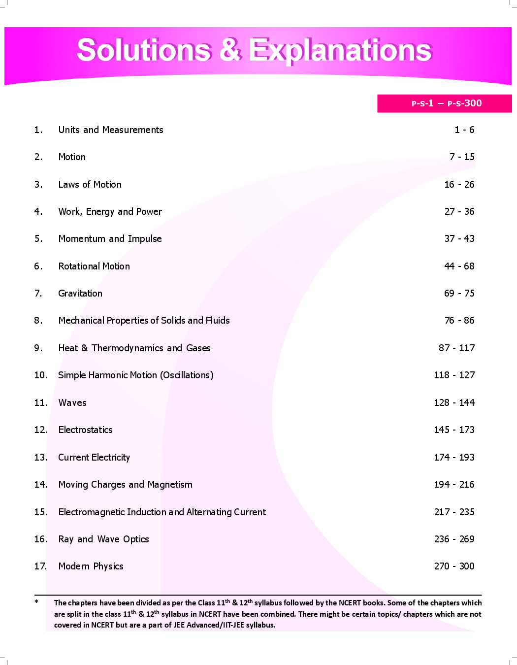 39 Years IIT-JEE Advanced + 15 yrs JEE Main Topic-wise Solved Paper Physics 12th Edition - Page 4