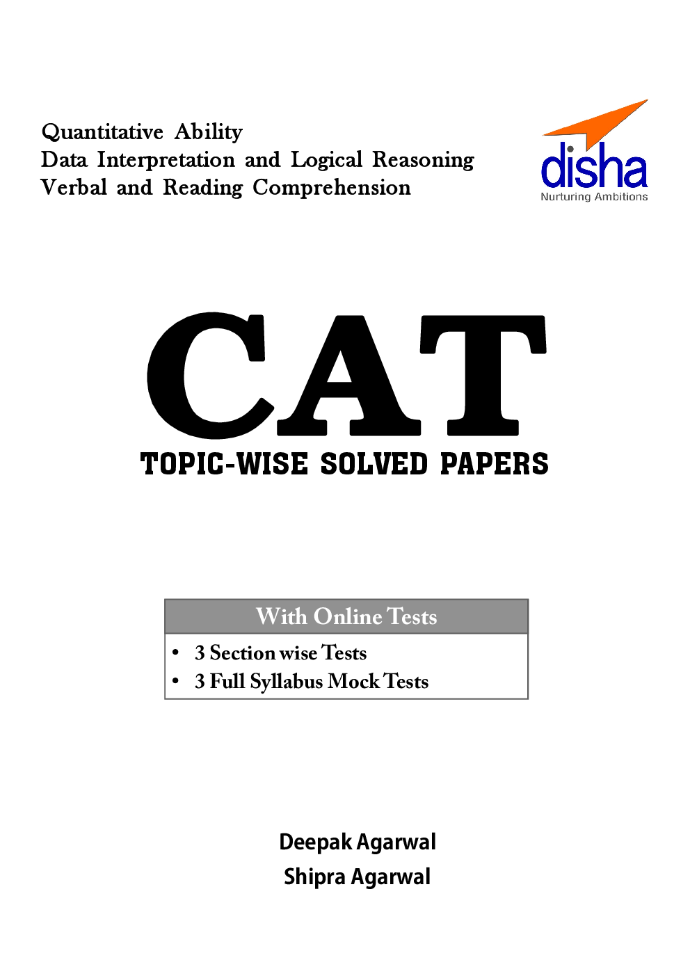 CAT Topic-wise Solved Papers with 6 Online Practice Sets 9th edition - Page 2