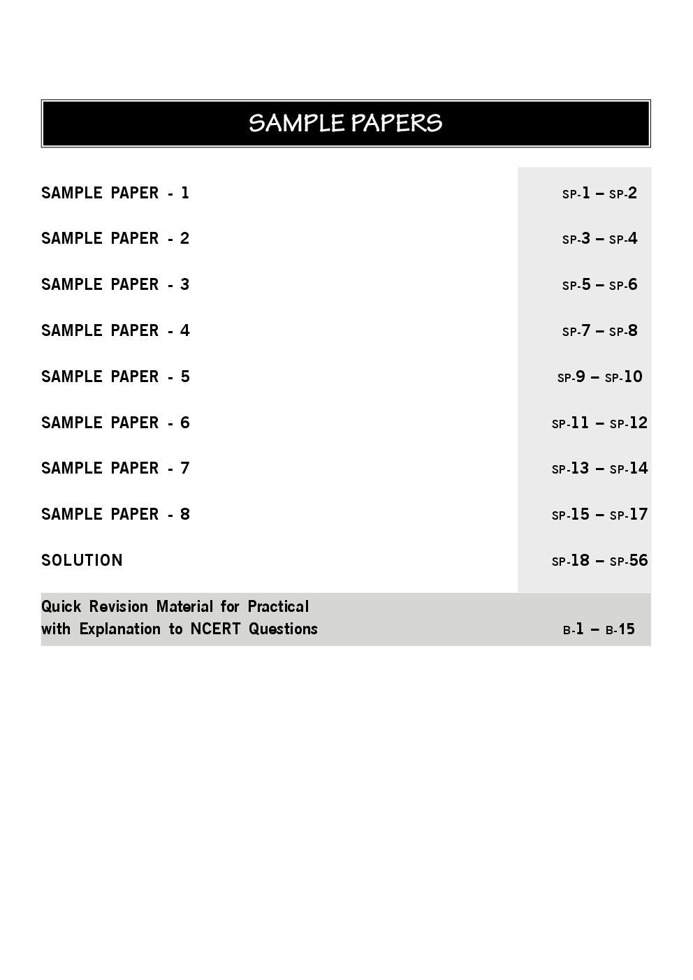 CBSE-Board Success Files Class 12 Biology with 8 Sample Papers 3rd Edition - Page 5