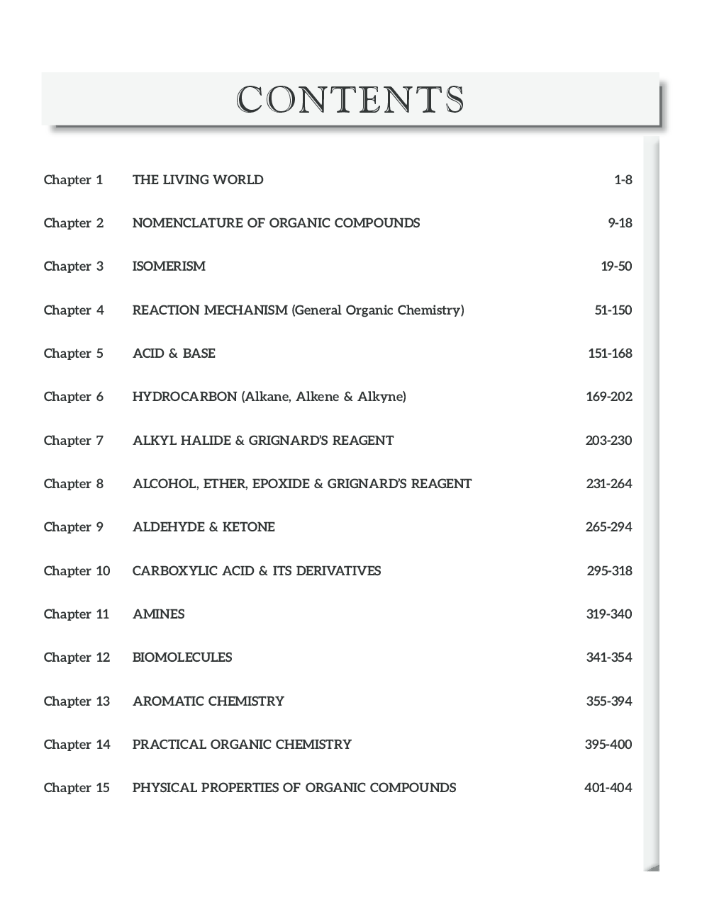 Problems in Organic Chemistry  for JEE Main & Advanced 3rd edition - Page 4
