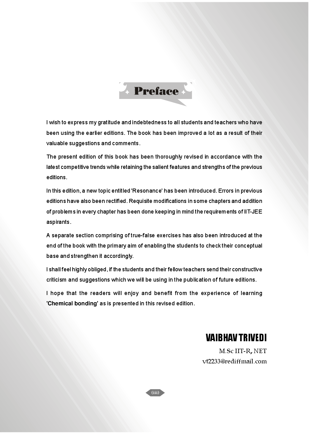 Chemical Bonding for IIT-JEE - Page 3