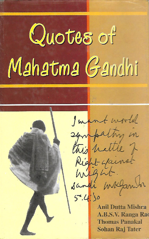 Quotes of Mahatma Gandhi - Page 1