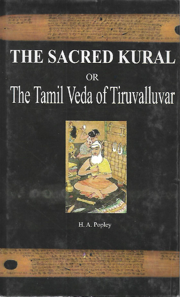 The Sacred Kural or the Tamil Veda of Tiruvalluvar - Page 1