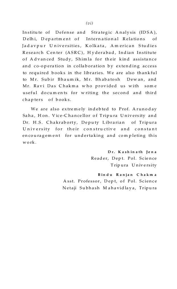 Ethnic Unrests and India's Security Concerns - Page 5