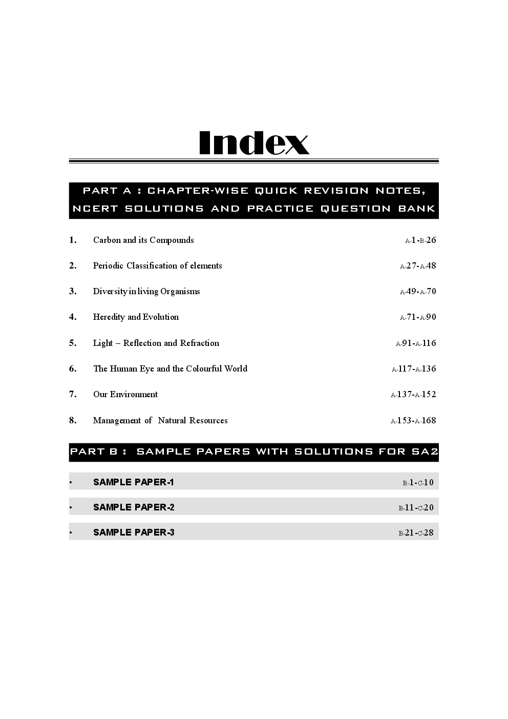 NCERT Handbook Term II Science & Technology Class 10 (NCERT Solutions + FA Activities + SA Practice Questions & 5 Sample Papers) - Page 4