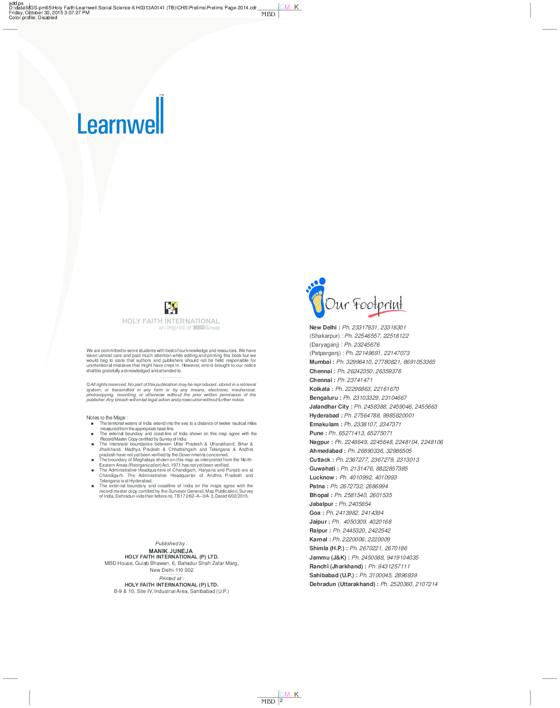 Holy Faith Learnwell Social Science 6 - Page 3