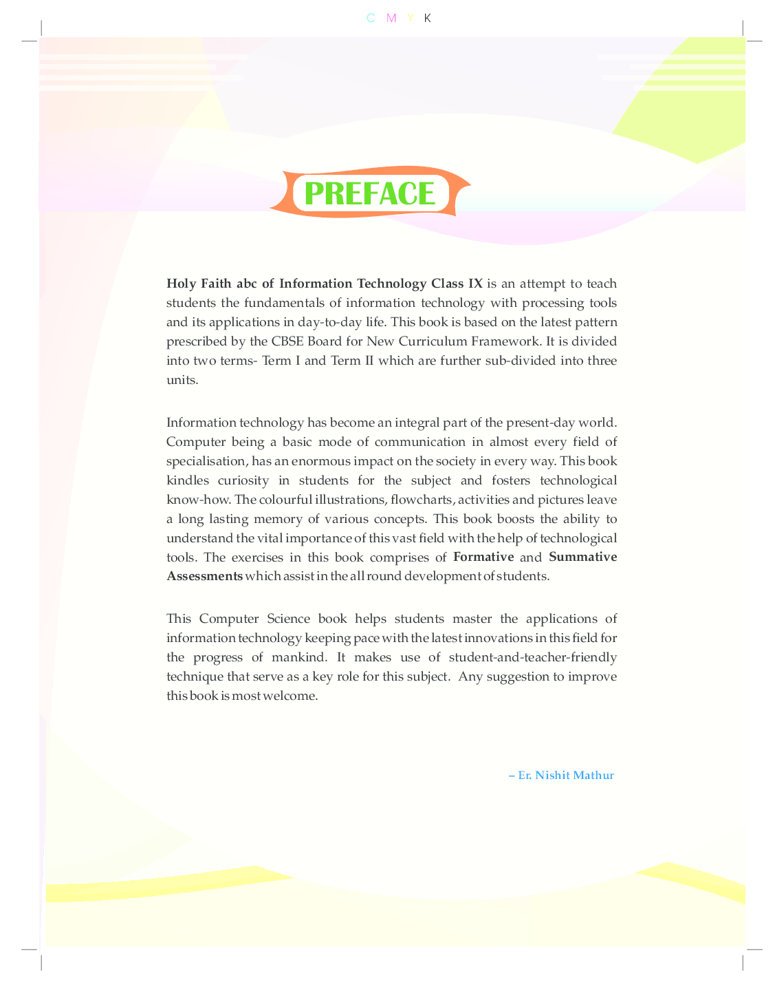Holy Faith abc Of Foundation Of Information Technology For Class IX (Term I And II) - Page 4