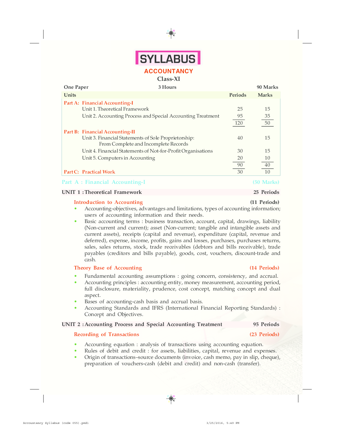 Modern's abc Of Accountancy For Class 11 - Page 5