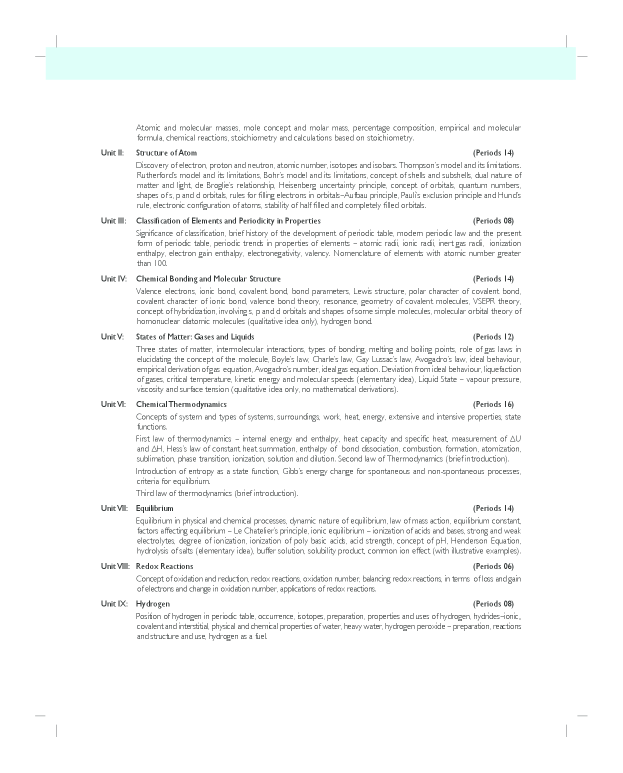 MBD CBSE Super Refresher Chemistry For Class 11 - Page 5
