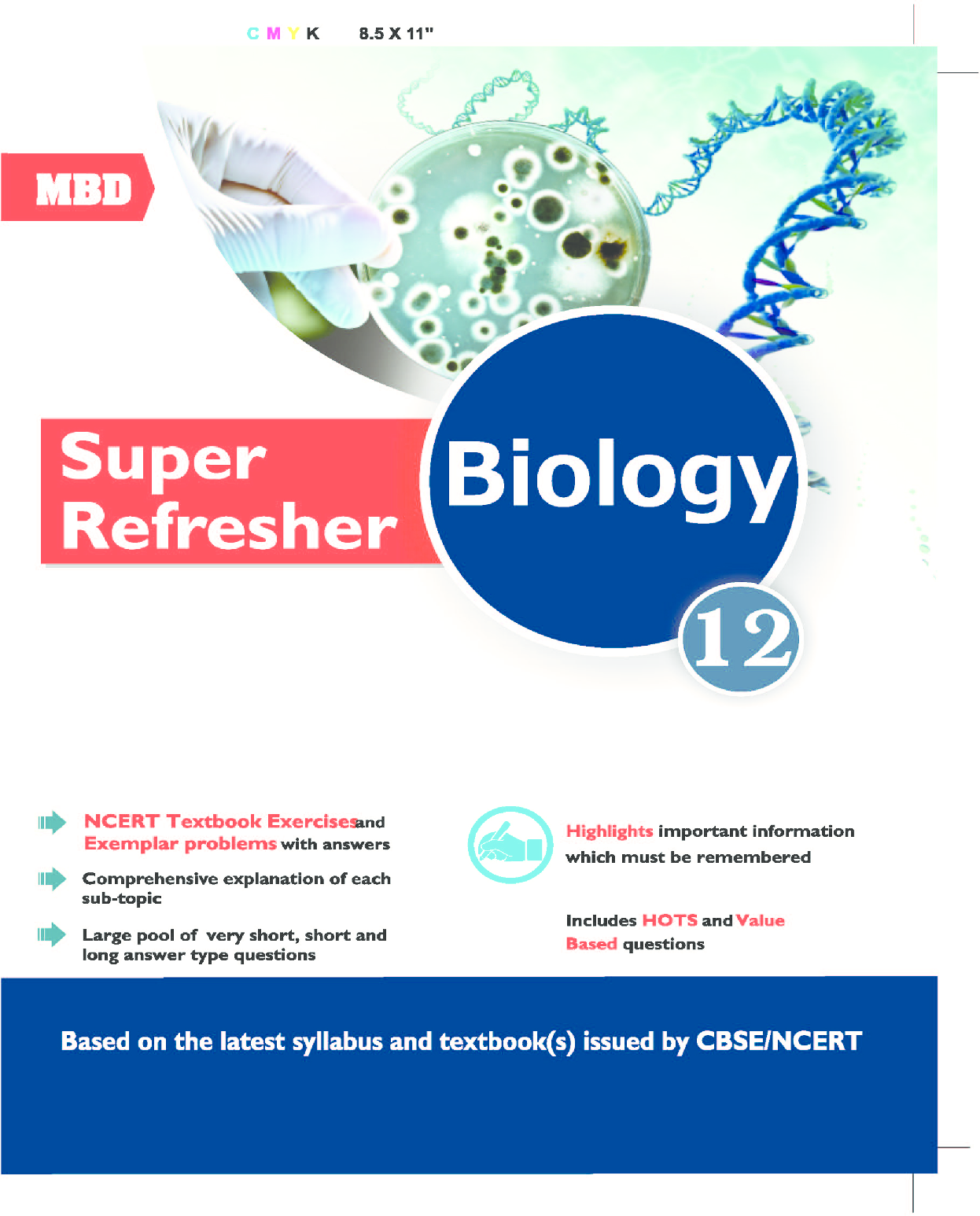 MBD CBSE Super Refresher Biology For Class 12 - Page 1
