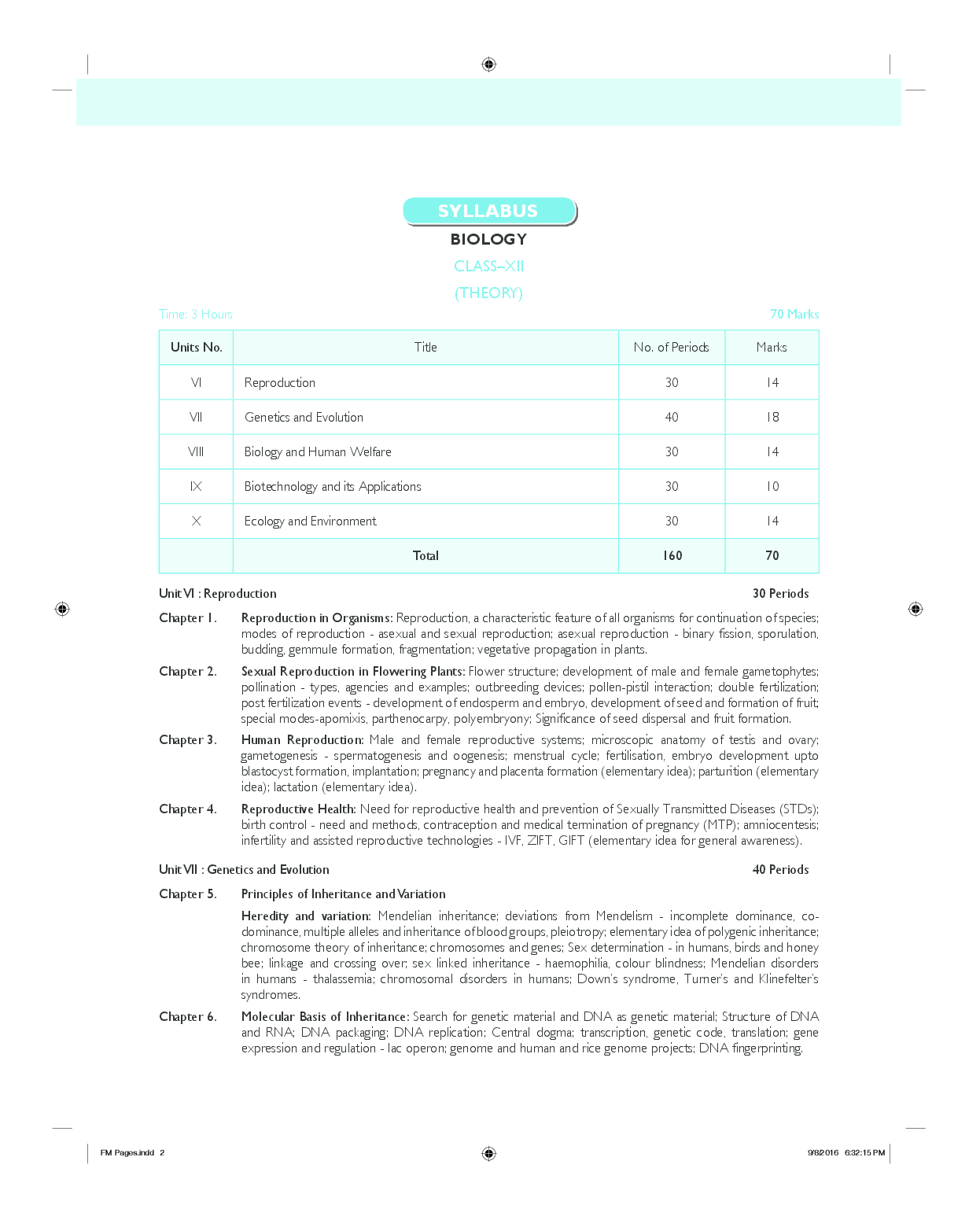 MBD CBSE Super Refresher Biology For Class 12 - Page 4