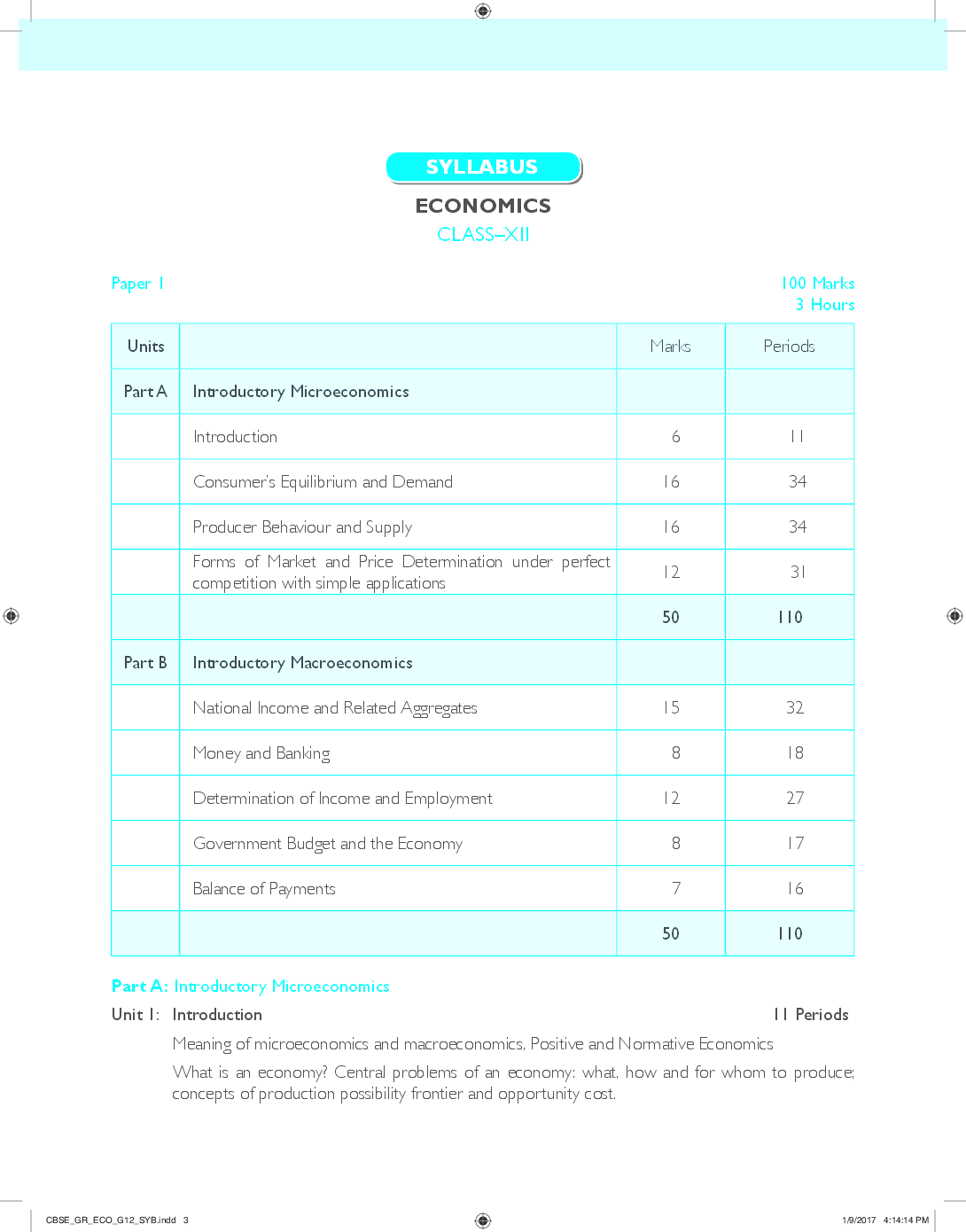 MBD CBSE Super Refresher Economics For Class 12 - Page 4