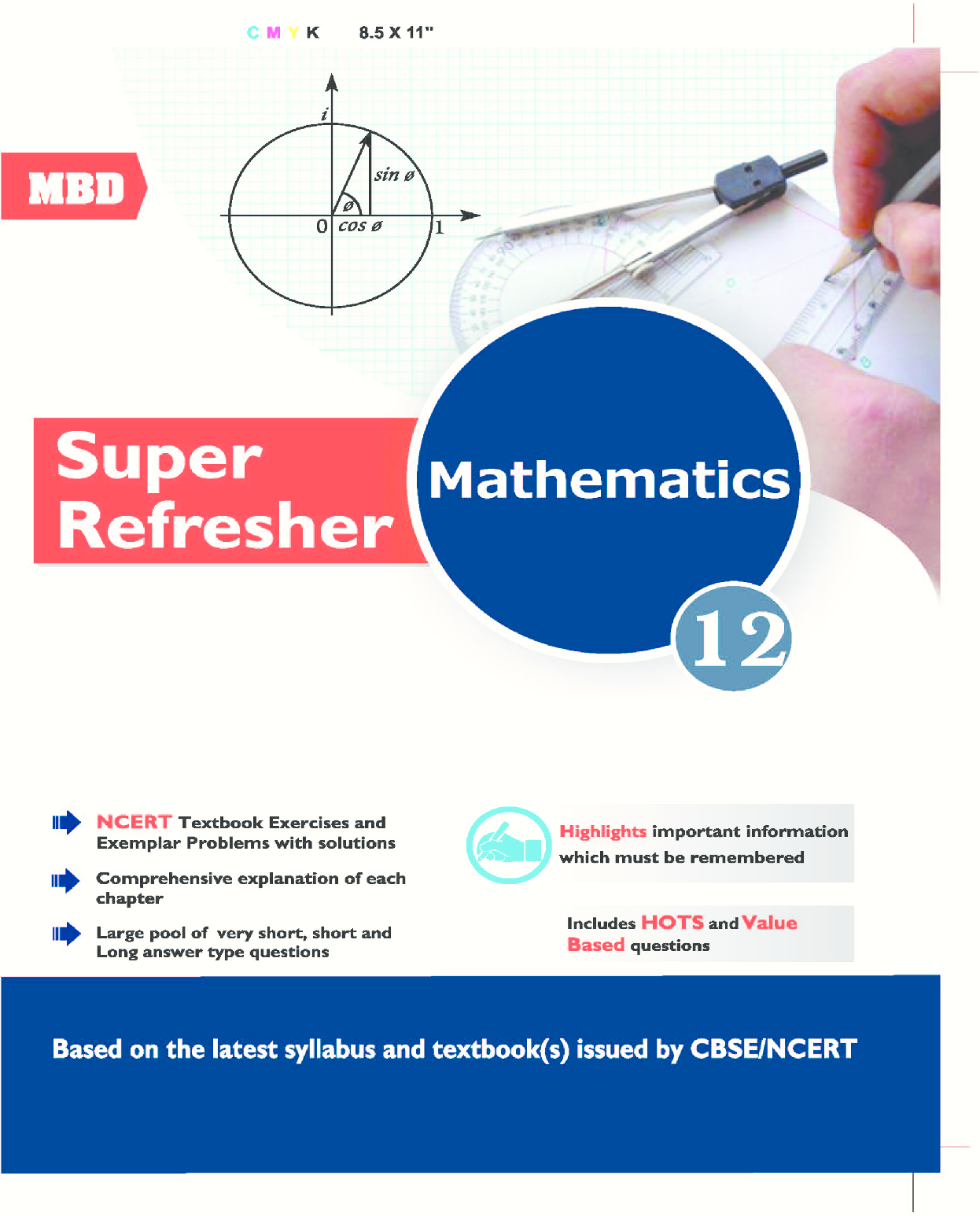 MBD Super Refresher Mathematics For Class 12 - Page 1