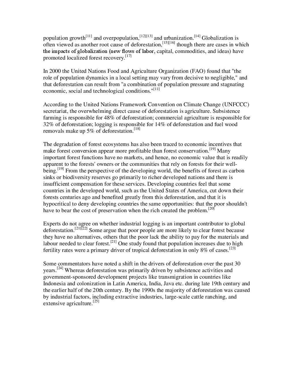 GATE Study Material Deforestation (Biotechnology Engineering) - Page 3