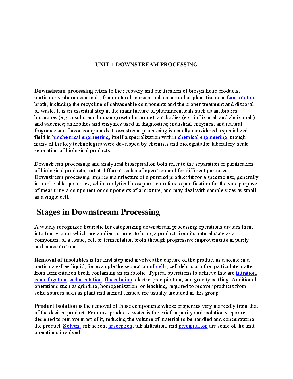 GATE Study Material Downstream Processing (Biotechnology Engineering) - Page 3