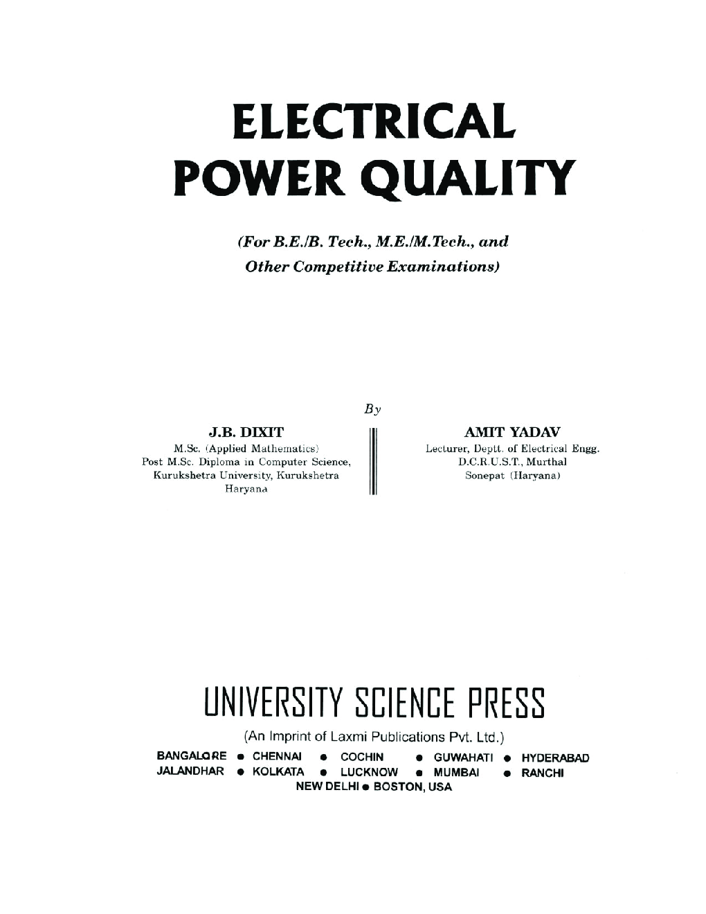 Electrical Power Quality - Page 5