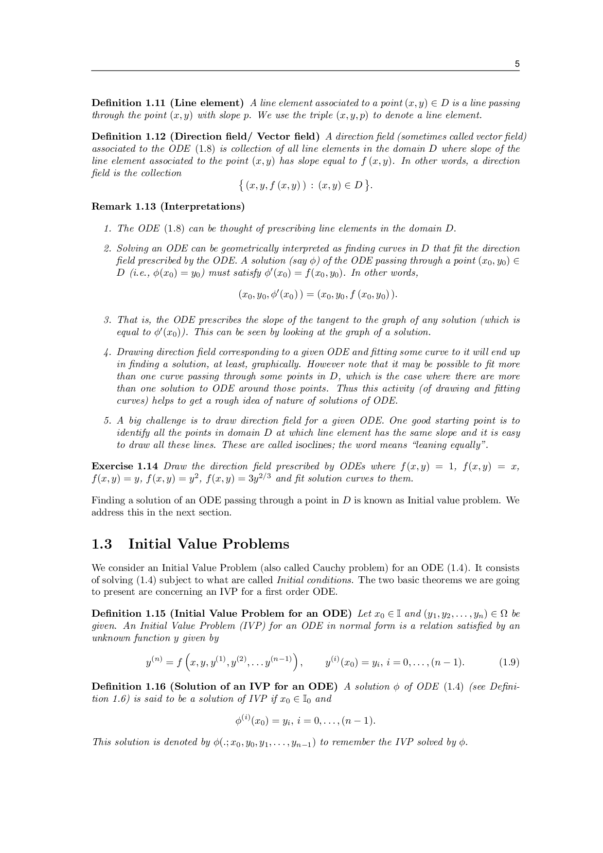 GATE Study Material Ordinary Differential Equations (Mathematics) - Page 5