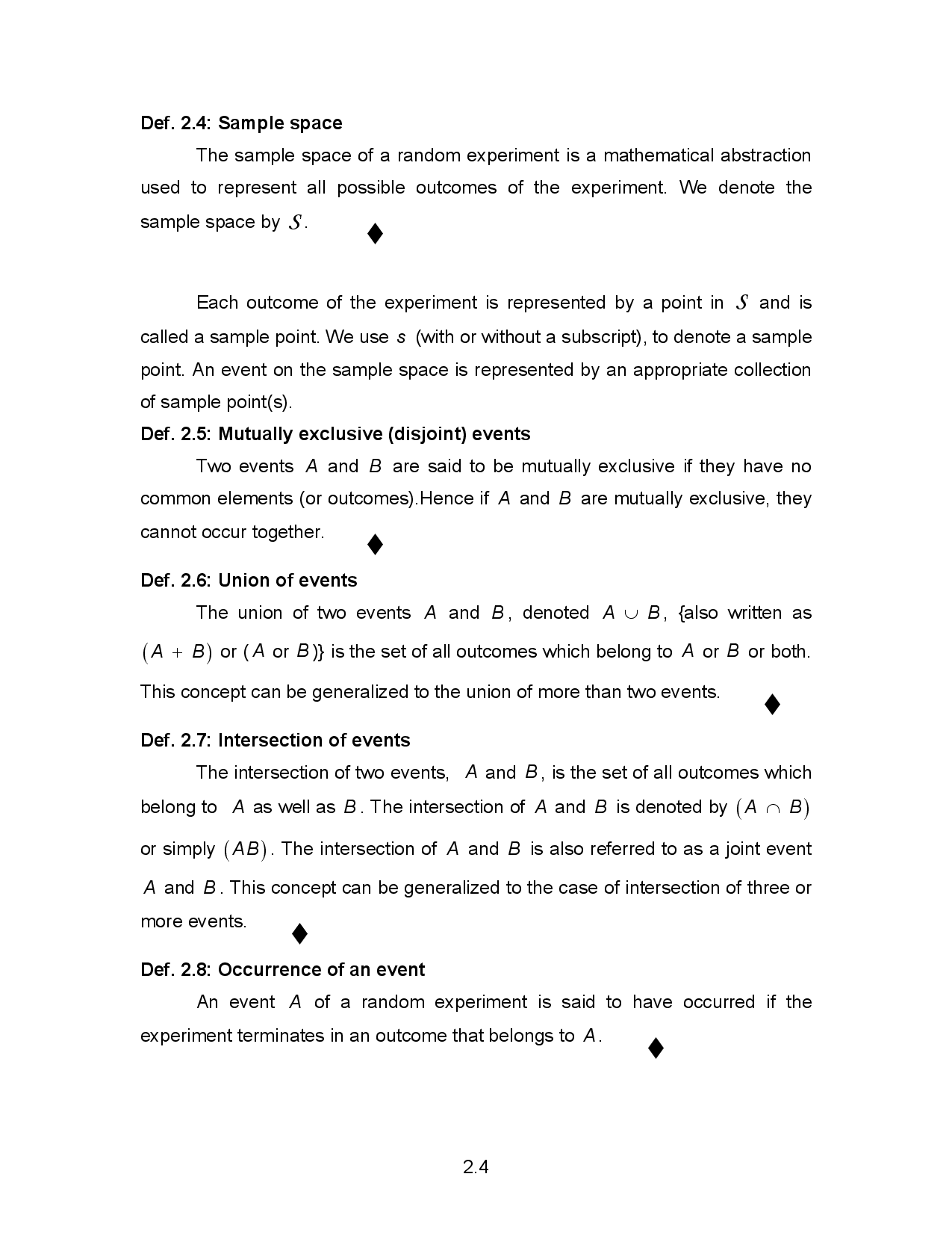 GATE Study Material Probability And Statistics (Mathematics) - Page 5
