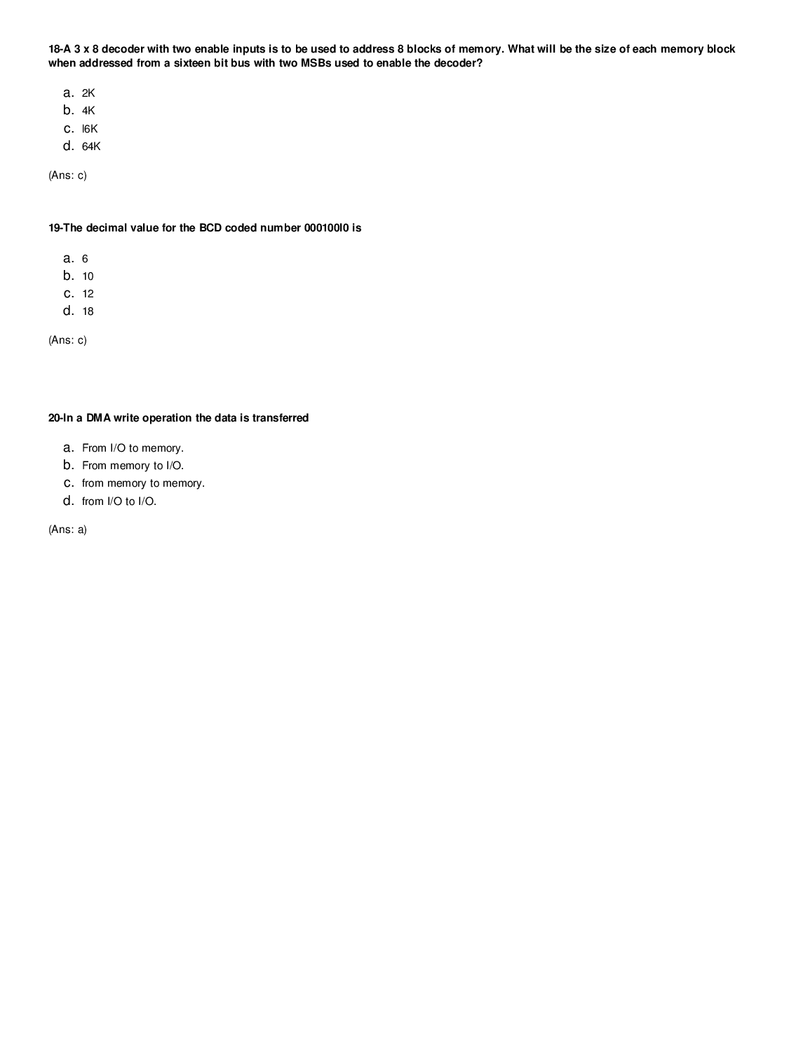 GATE Electrical Engineering Multiple Choice Questions With Answers - Page 5