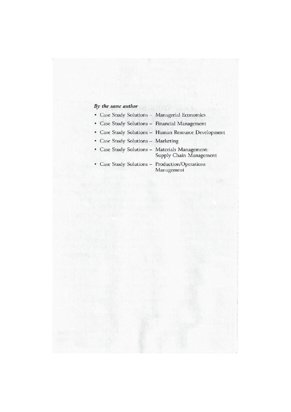 Case Study Solutions Corporate/Strategic Planning - Page 4