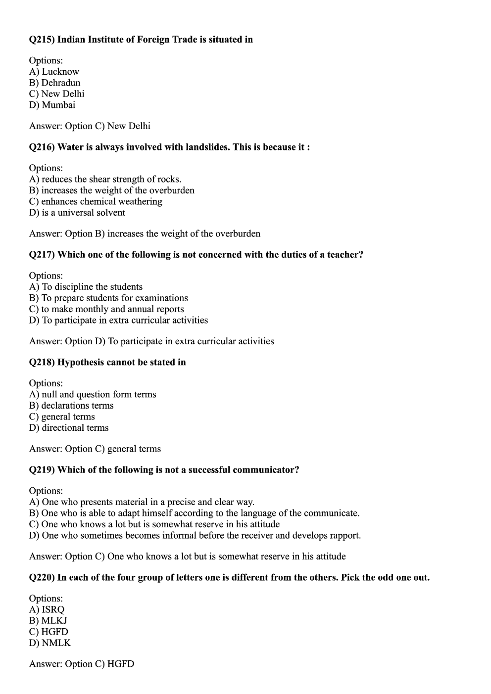 100 Questions Must Practice For UGC NET Teaching & Research Aptitude (General Paper-I) - Page 5