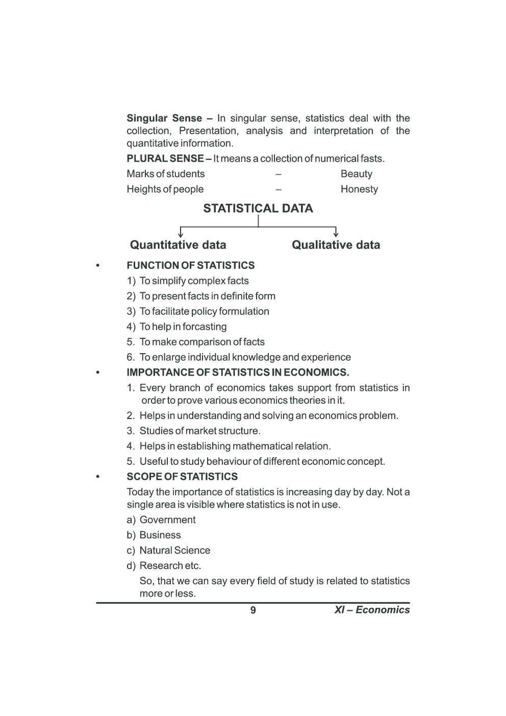 CBSE Support Material For Class 11 Economics (English) - Page 3