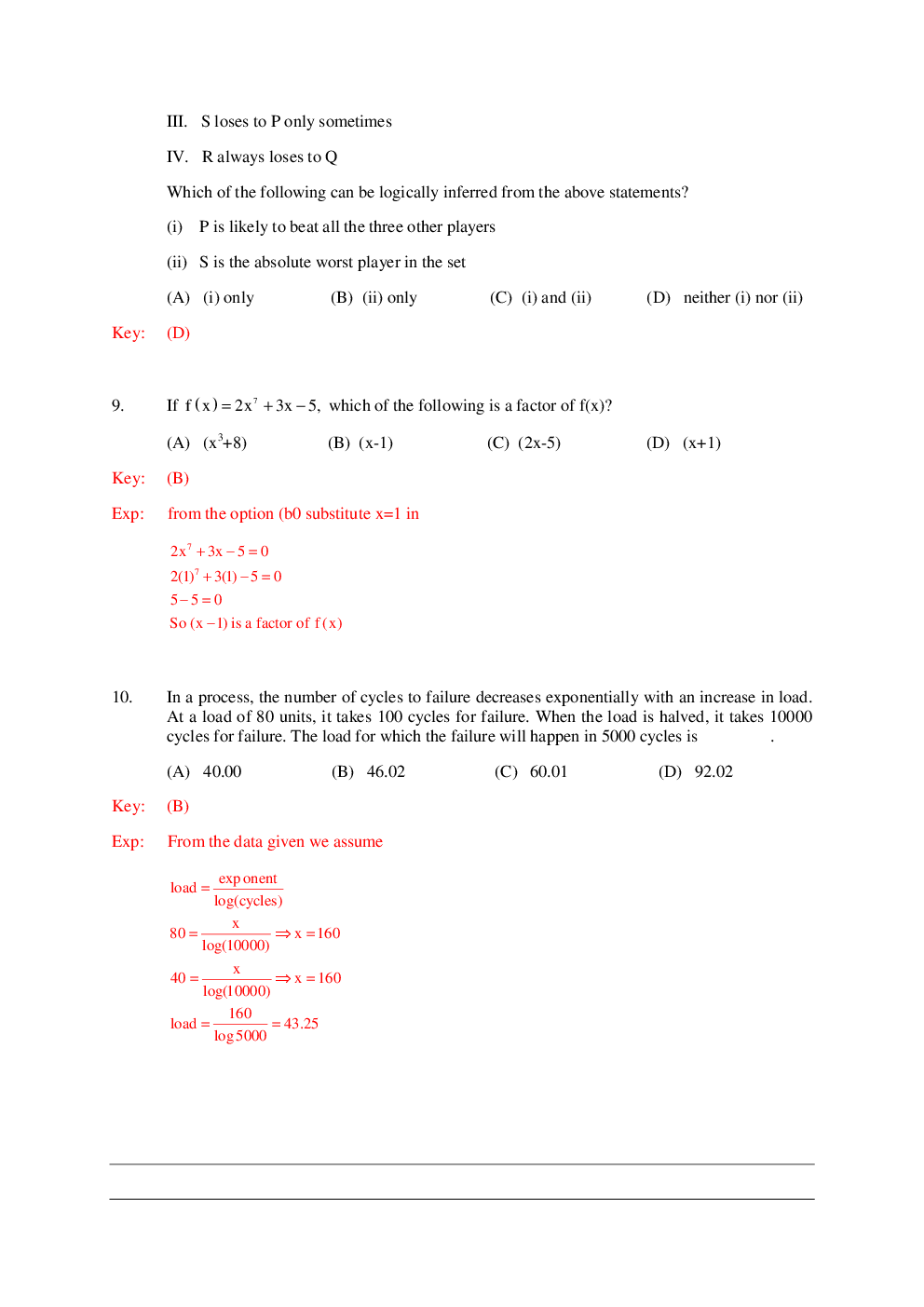 GATE General Aptitude Solved Paper For Computer Science and Information Technology - Page 4