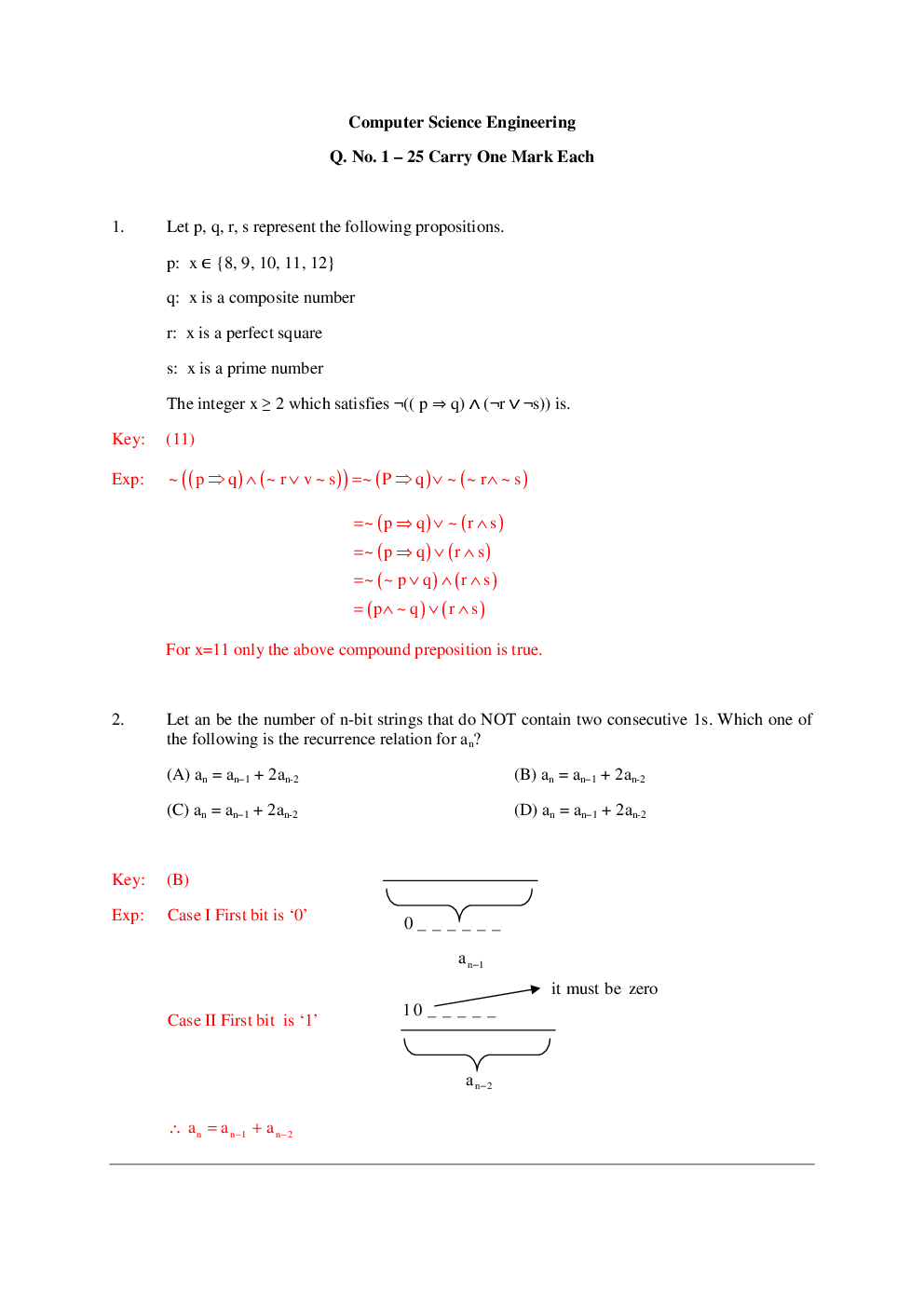 GATE General Aptitude Solved Paper For Computer Science and Information Technology - Page 5