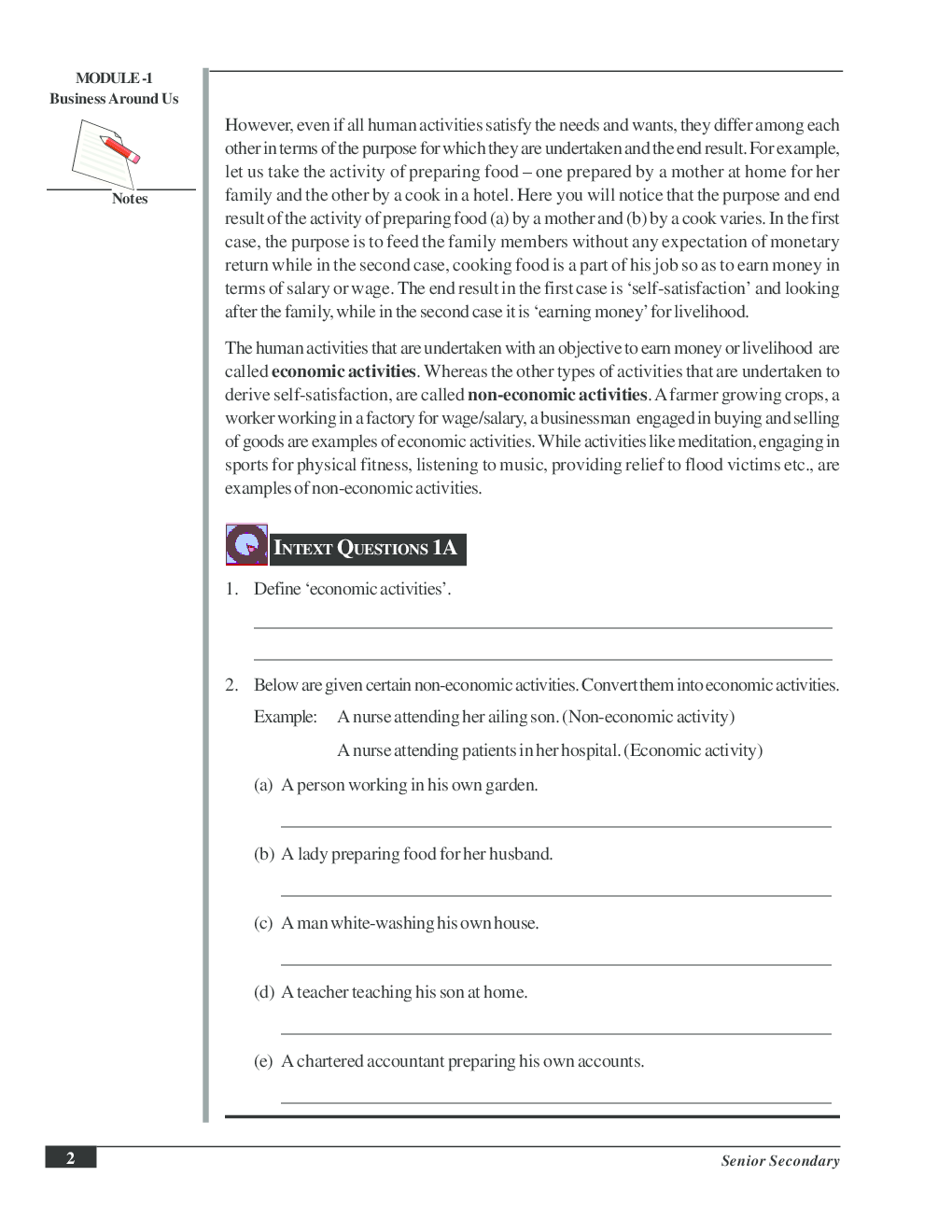 CBSE UGC NET : Nature And Scope Of Business (Commerce) - Page 3