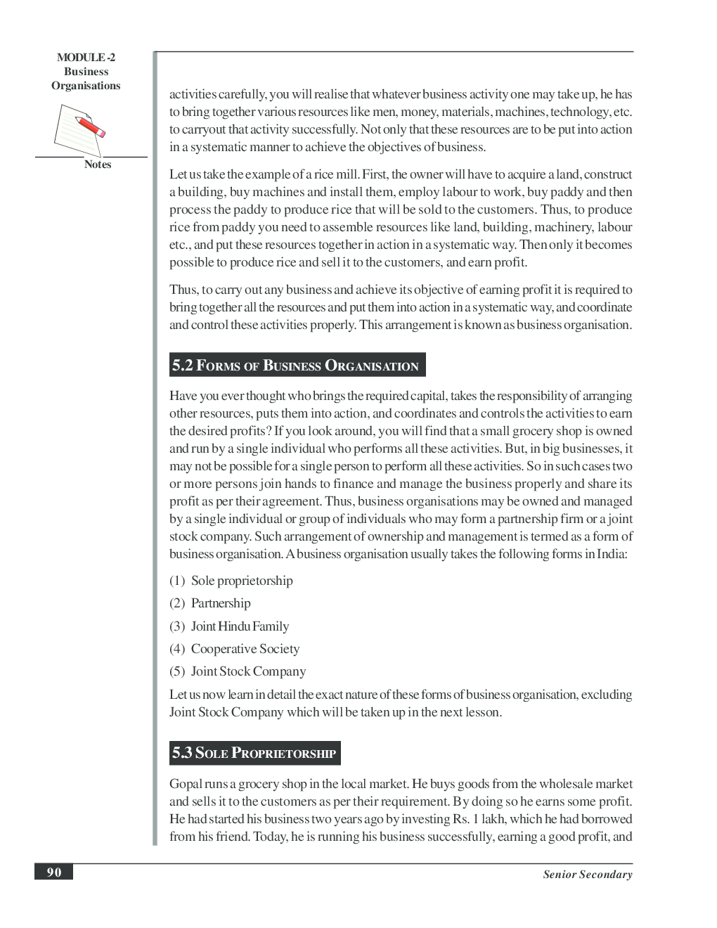 CBSE UGC NET : Forms Of Business Organisation (Commerce) - Page 3